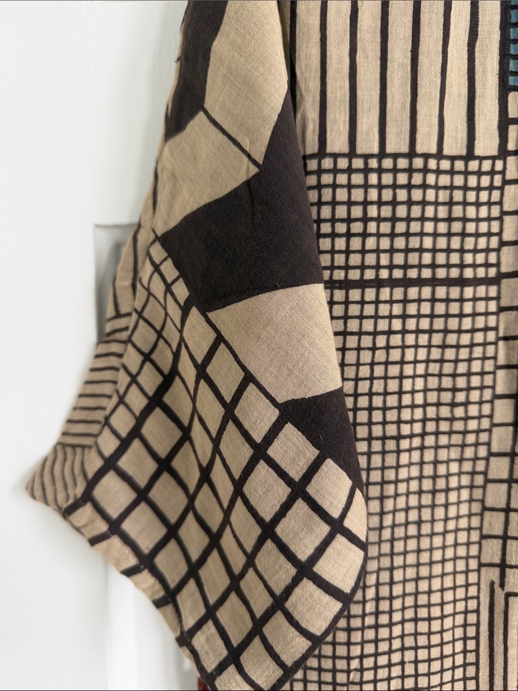 World Of Crow Patterned Short Sleeve Shirt Dress — image 3 of 8